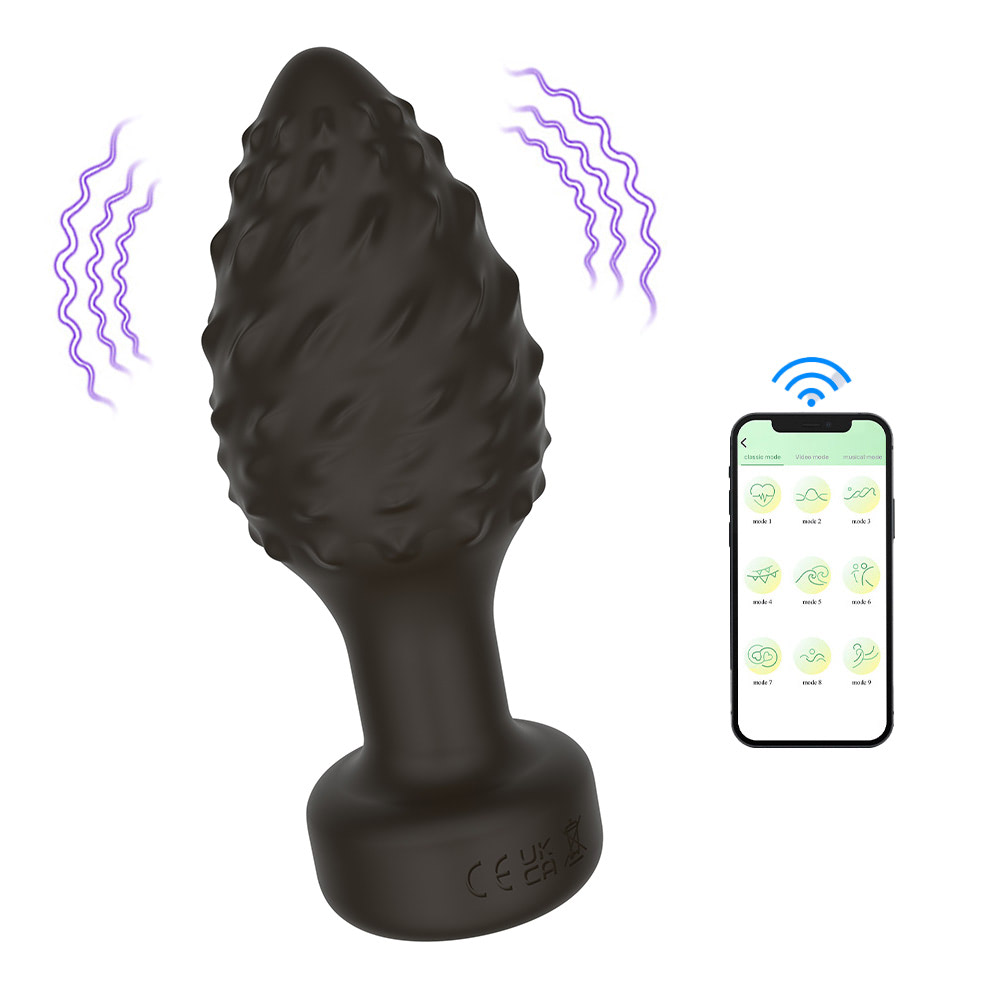 Plug Anal Silicone 10 Vibração e Controle Aplicativo YOUVIBE - Imagem 8