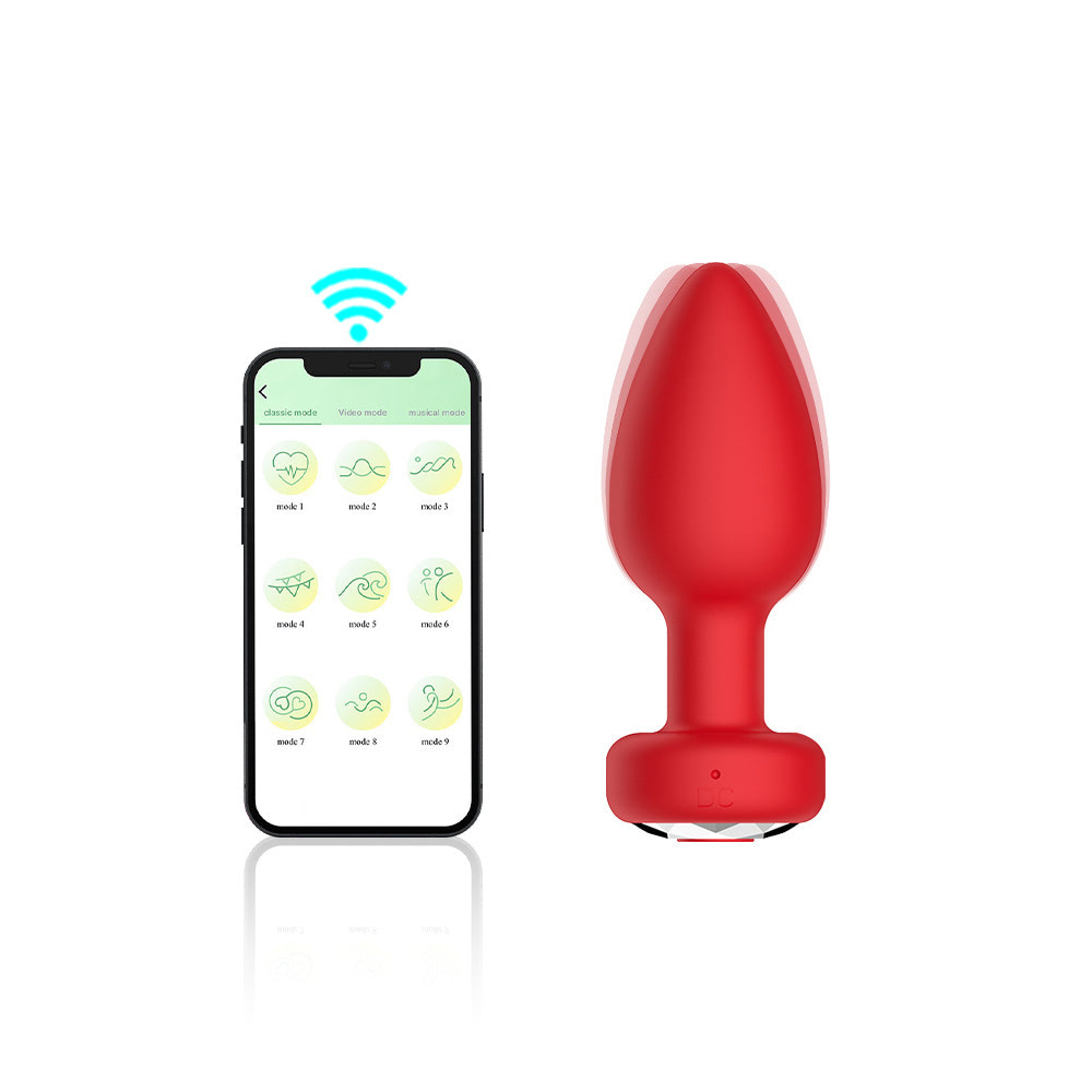 Plug Anal Silicone Vibração e Controle Aplicativo - YOUVIBE - Imagem 9