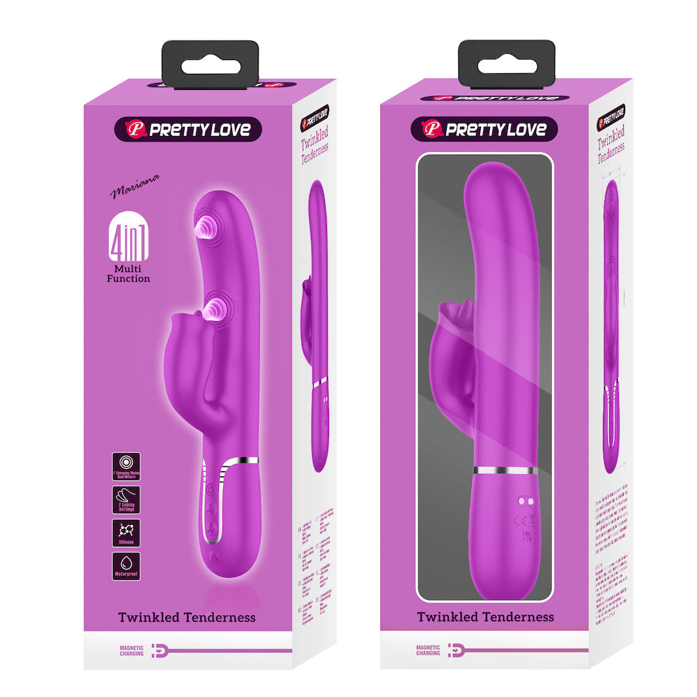 Vibrador de Ponto G multi funções - 7 Vibrações PRETTY LOVE - Imagem 7
