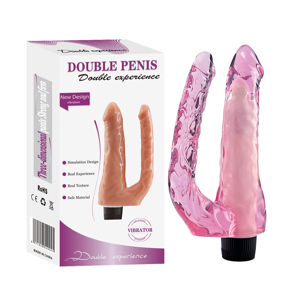 Pênis Duplo 21.5x4,5cm com Vibrador - YOUVIBE Sex shop - Imagem 5