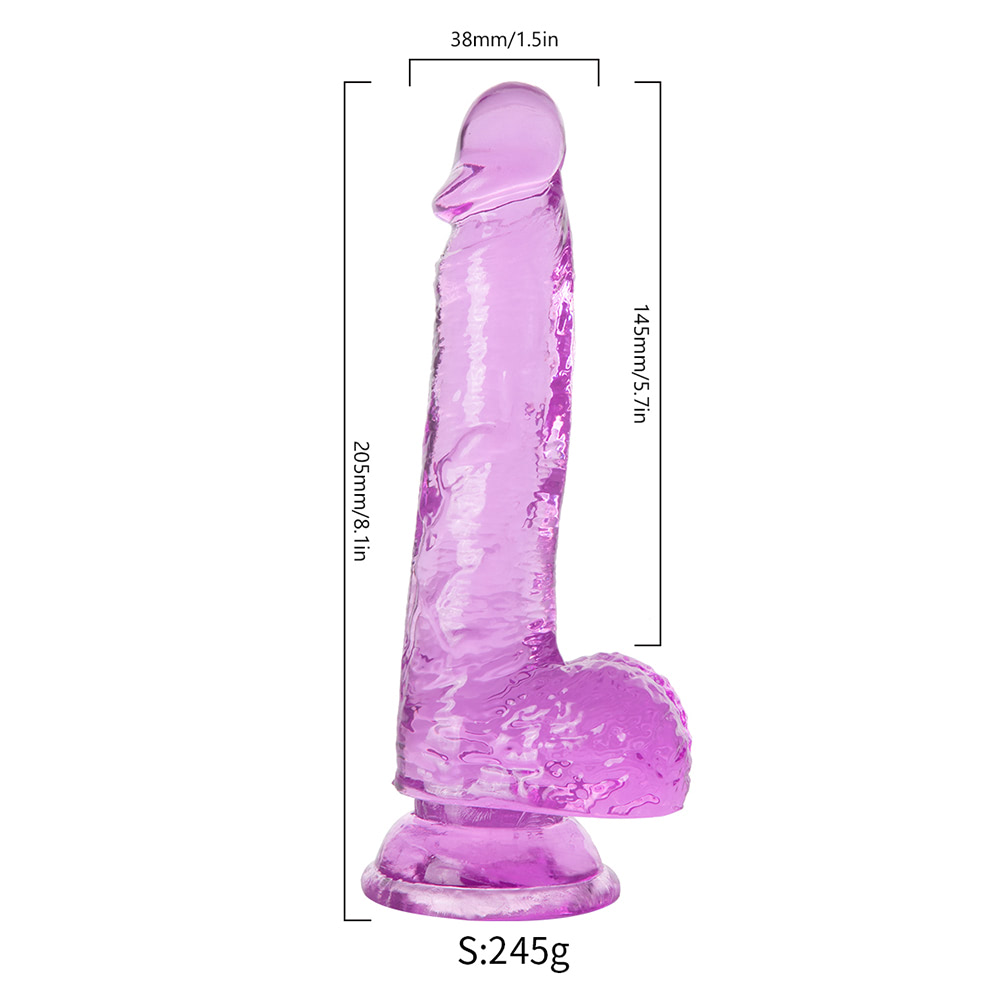 Pênis Realístico 20,5x3,8cm com Ventosa - YOUVIBE Sex shop - Imagem 5