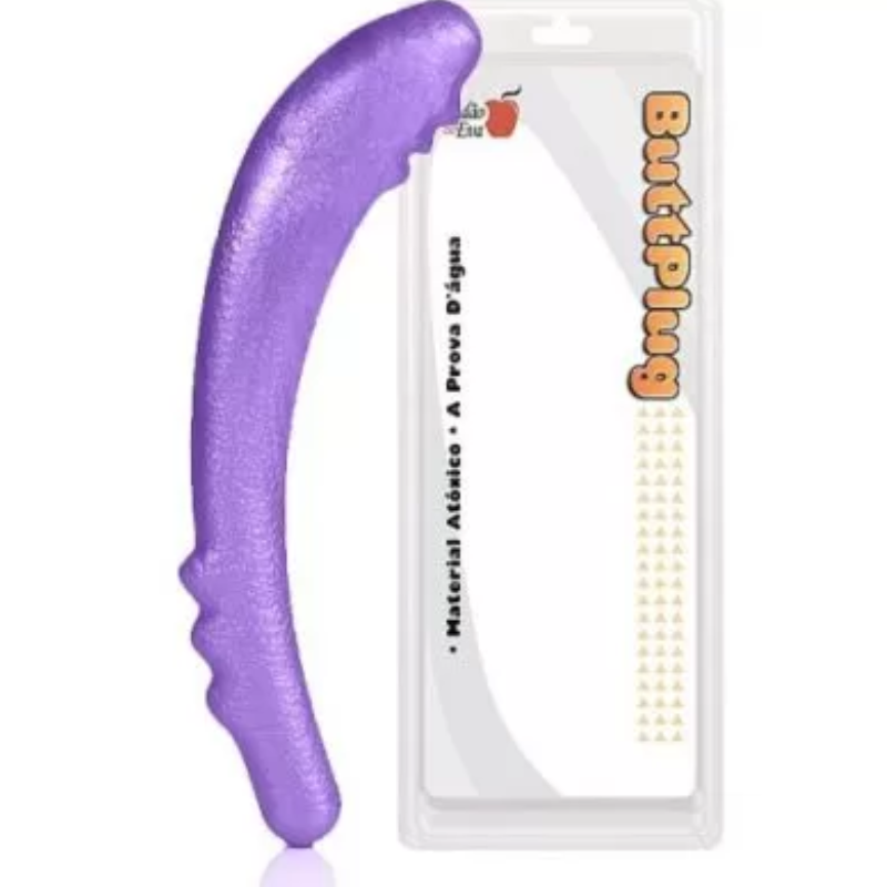 Plug Anal Alien 18cm na cor lilás - Sex shop