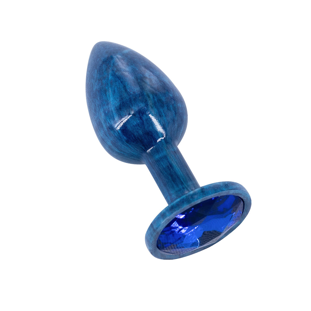 Plug Anal de Luxo Pedra Acrílico Nova tecnologia Tamanho P - Imagem 5