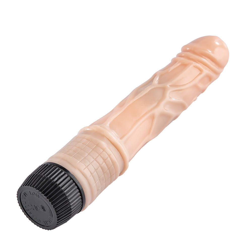 Pênis Realístico 21x3,5 cm com Vibrador - YOUVIBE Sex shop