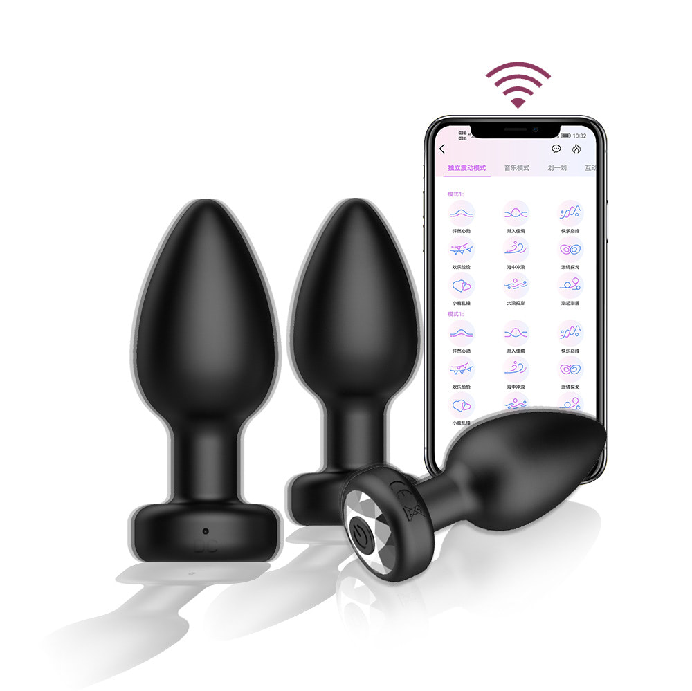 Plug Anal Silicone Vibração e Controle Aplicativo - YOUVIBE - Imagem 4