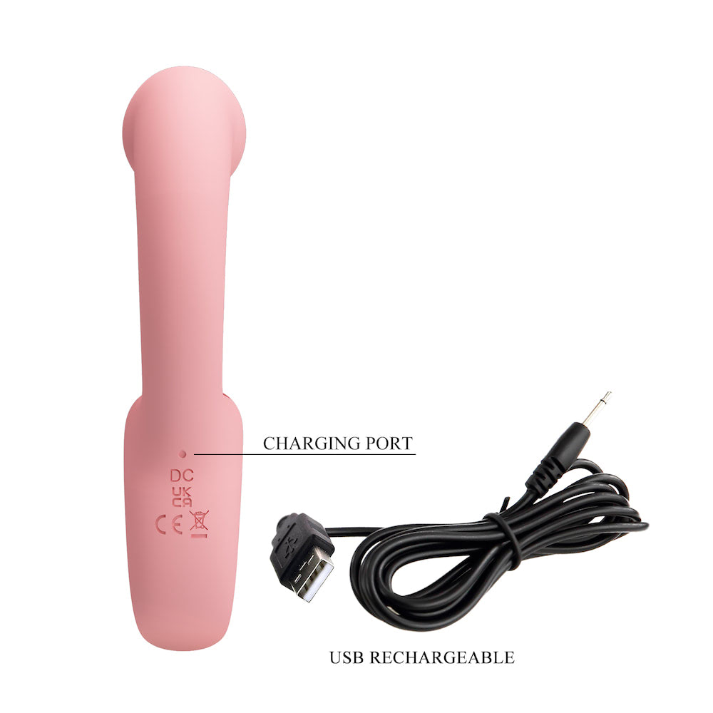Vibrador Ponto G Recarregável - XTREME SERIES - PRETTY LOVE - Imagem 9