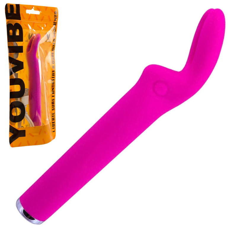 Vibrador Personal Coelho Aveludado Multivelocidade - USB