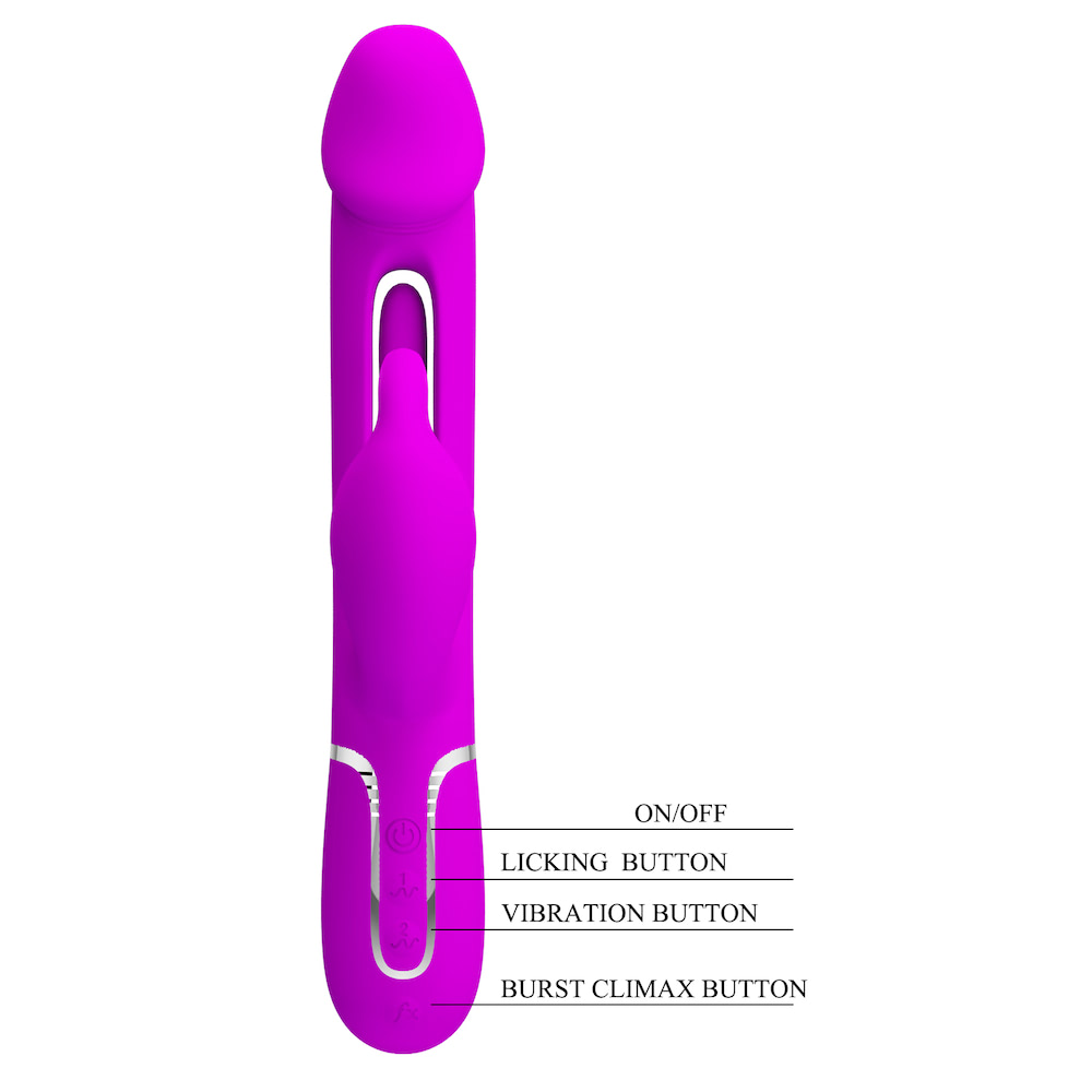 Vibrador de Ponto G 3 in 1 - 7 Vibrações PRETTY LOVE - Imagem 8