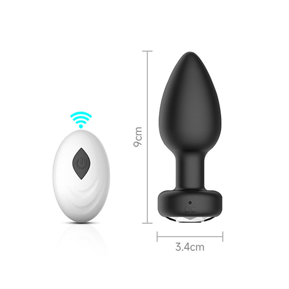 Plug Anal em Silicone e Vibração Controle Remoto - YOUVIBE - Imagem 7