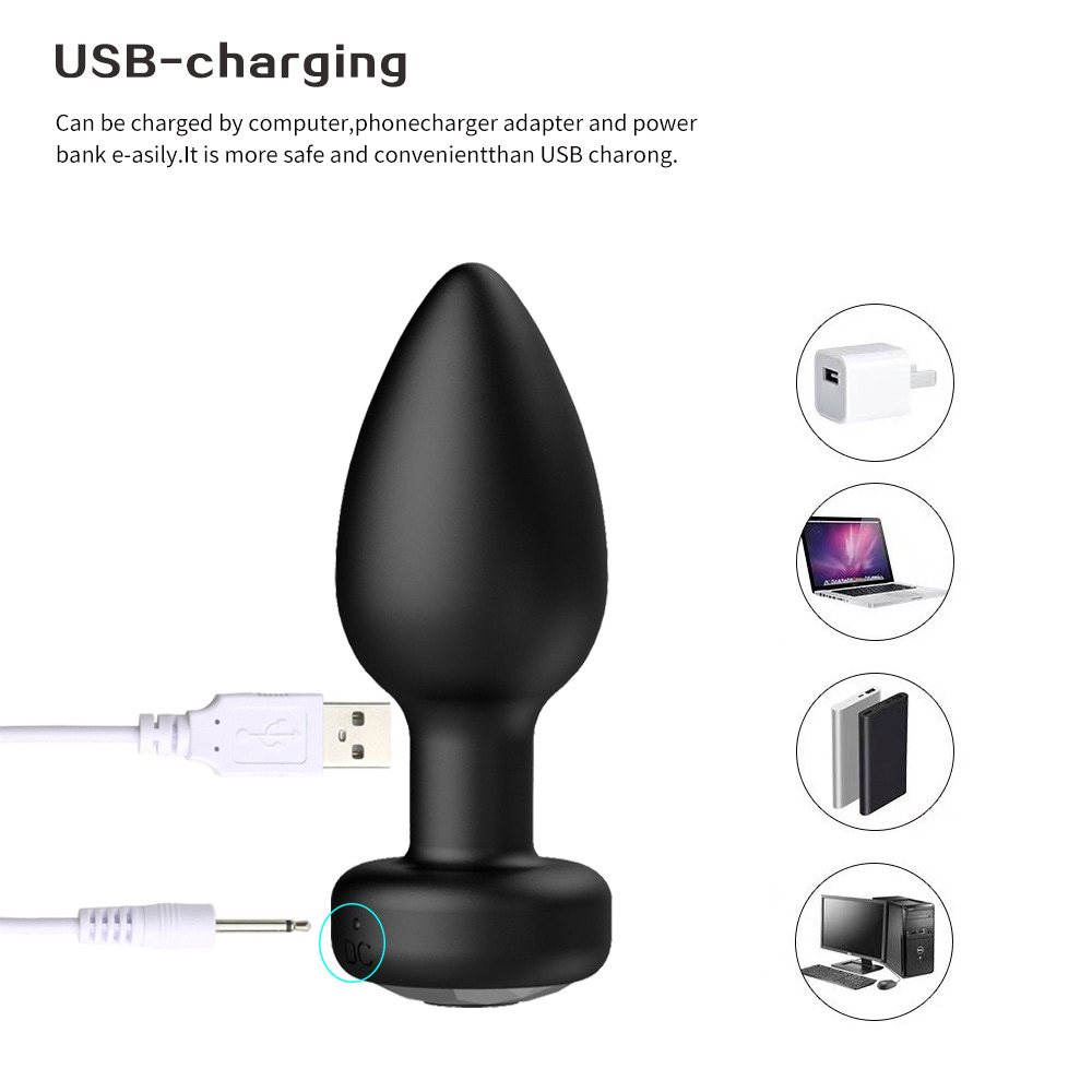 Plug Anal Silicone Vibração e Controle Aplicativo - YOUVIBE - Imagem 7