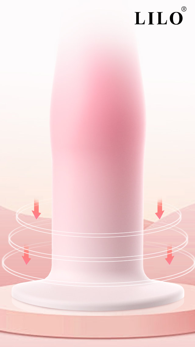 Dildo formato de Pênis em Silicone Líquido - 16x3,5cm Lilo - Imagem 6