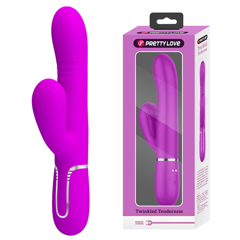 Vibrador Ponto G 4 in 1 - 7 Vibrações PRETTY LOVE