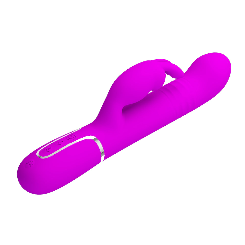 Vibrador Rabbit Vai e Vem 4 in 1 - 7 Vibrações PRETTY LOVE - Imagem 7