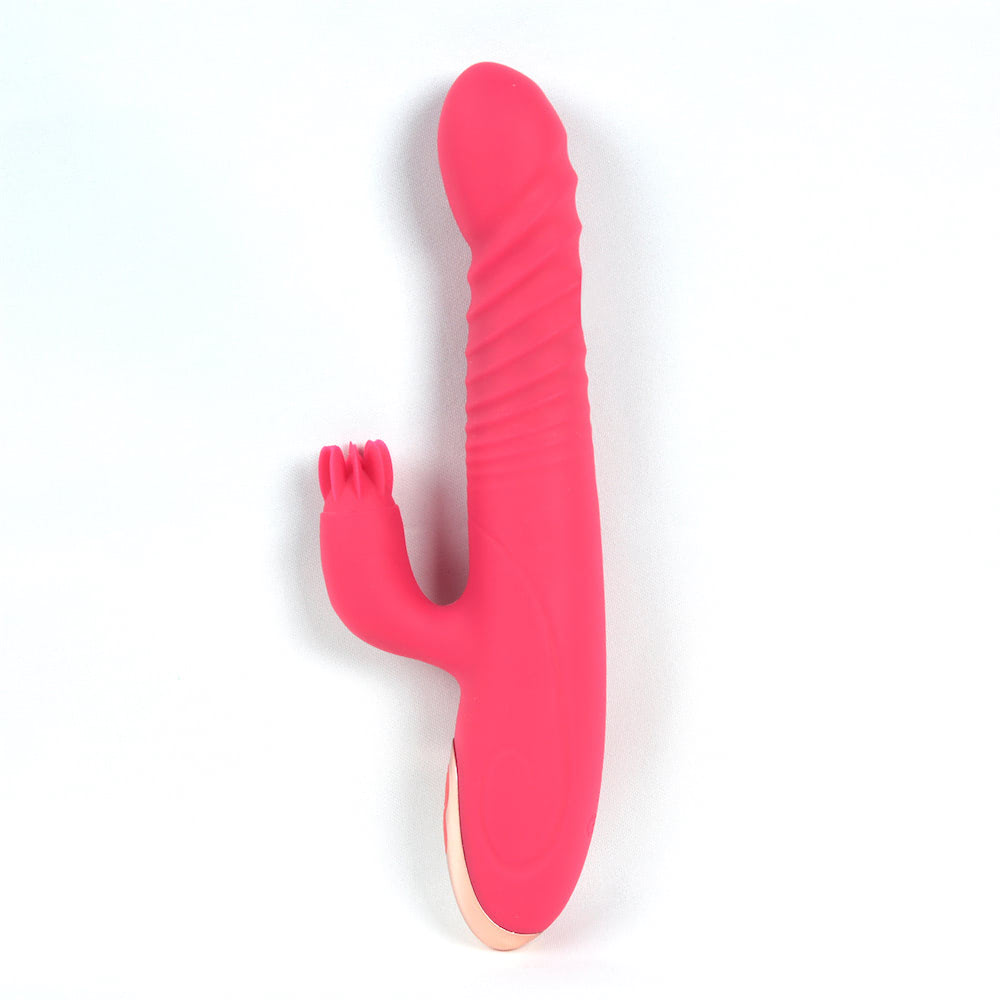 Vibrador Rotativo para Ponto G e Clitóris Aquecimento - Nash