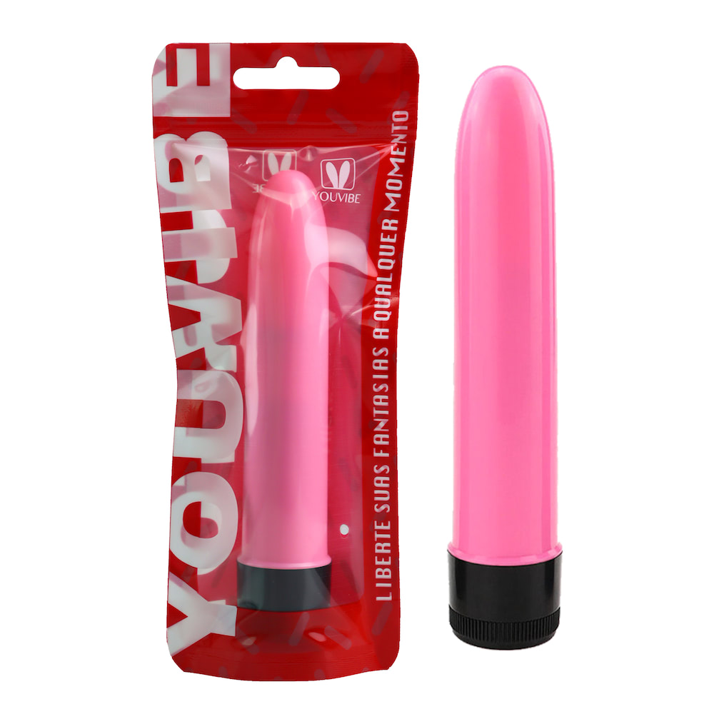 Vibrador Personal Liso 13 cm, Multivelocidade Youvibe - Sex shop