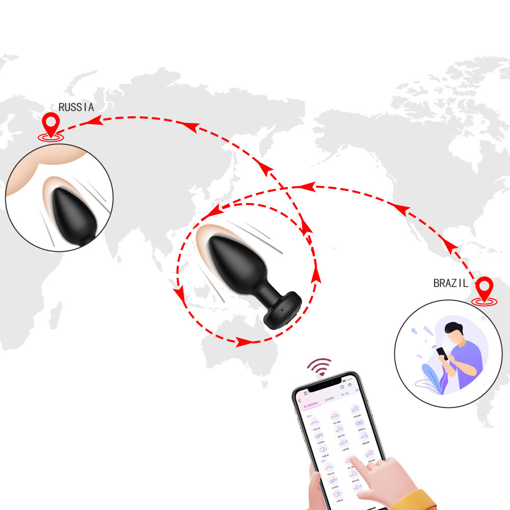 Plug Anal em Silicone e Vibração Controle Remoto - YOUVIBE - Imagem 2