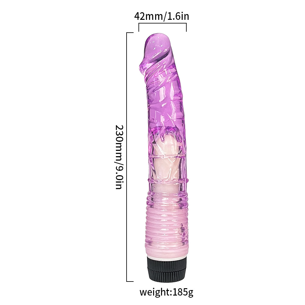 Pênis Realístico 23x4 cm com Vibrador - YOUVIBE Sex shop - Imagem 5