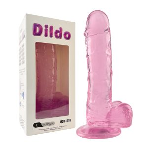 Pênis Realístico Dildo Consolo 20,5x4cm Ventosa - YOUVIBE