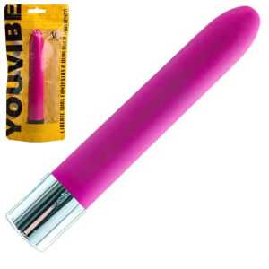 Vibrador Personal 14,5 cm, 12 Vibrações e Textura Aveludada