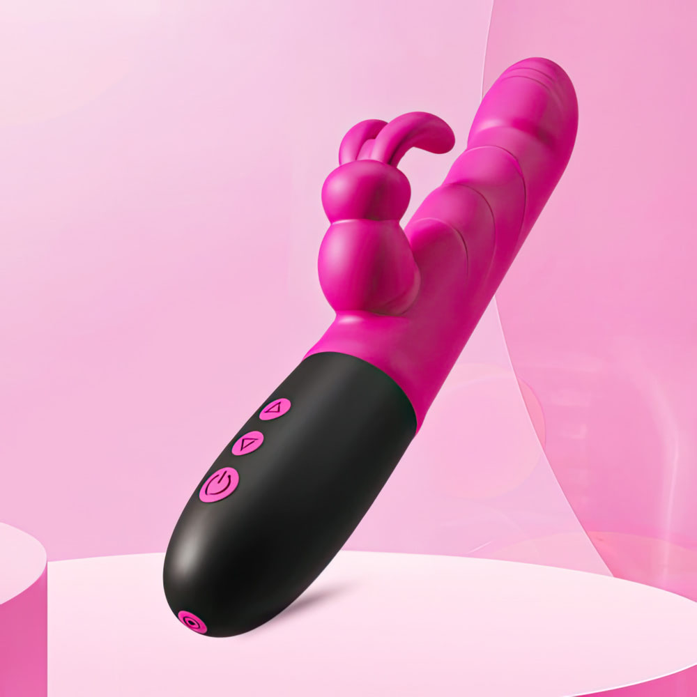 Vibrador Rabbit Vai e Vem Recarregável com - Larry YOUVIBE - Imagem 5