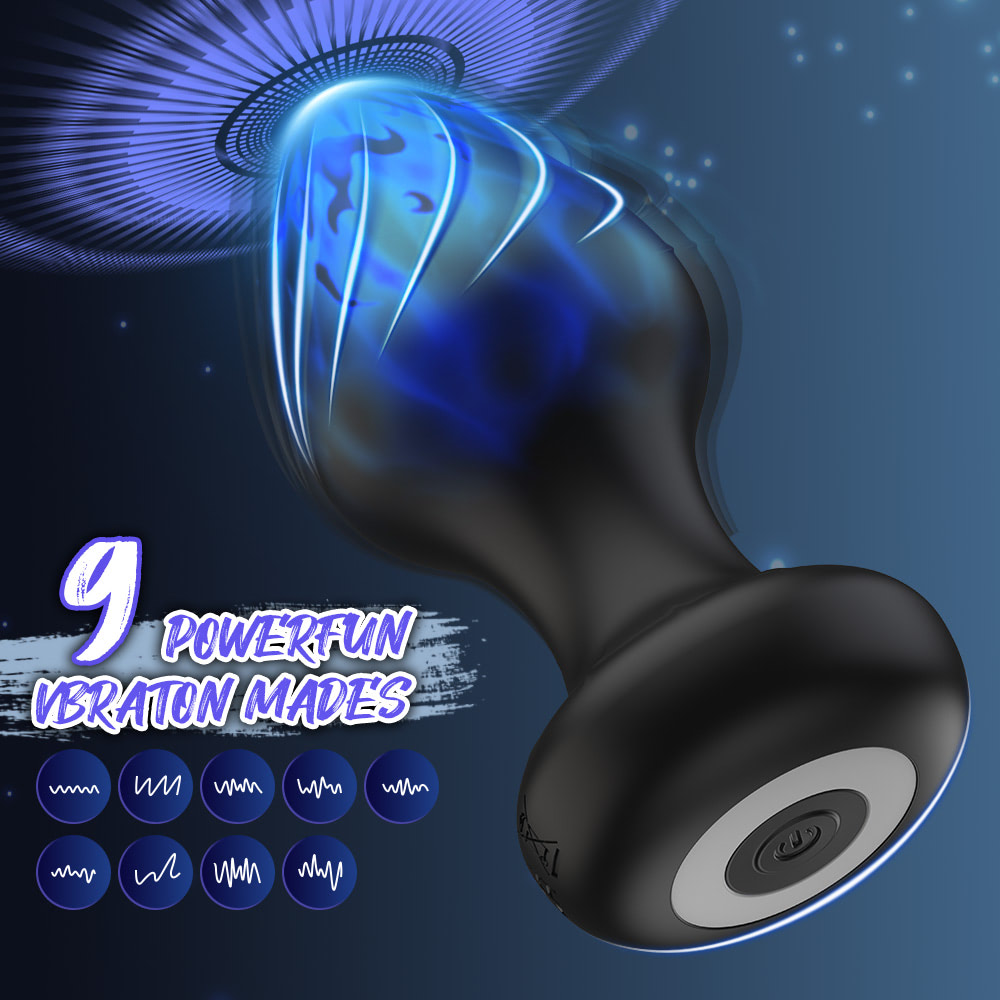 Plug Anal com 9 Modos de Vibração por Aplicativo - YOUVIBE - Imagem 3