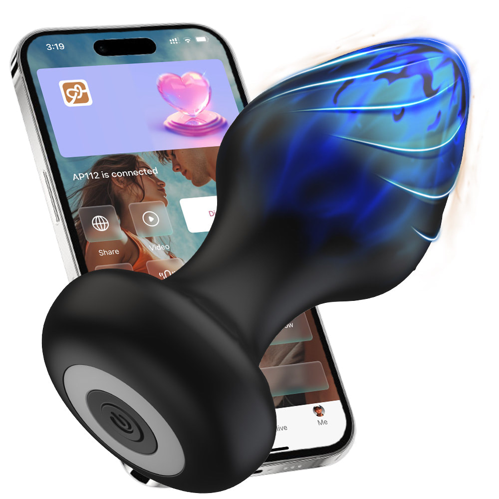 Plug Anal com 9 Modos de Vibração por Aplicativo - YOUVIBE - Imagem 2