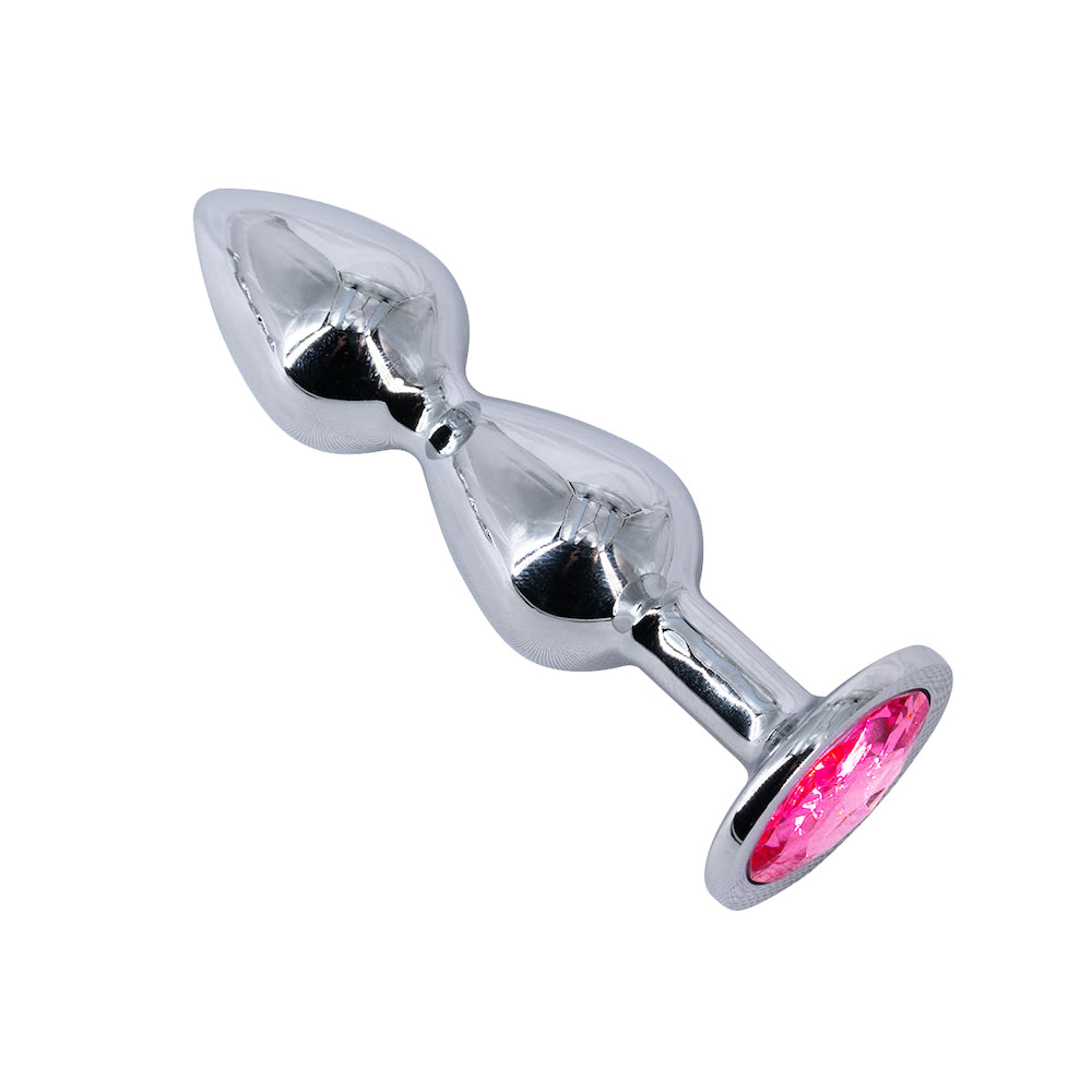 Plug Anal Escalonado em Aço Iniciante com Pedra 10,4x2,6CM - Imagem 5