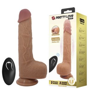 Pênis Realístico com Vai e vem - RealDeal - 22,5x4,2 - BAILE