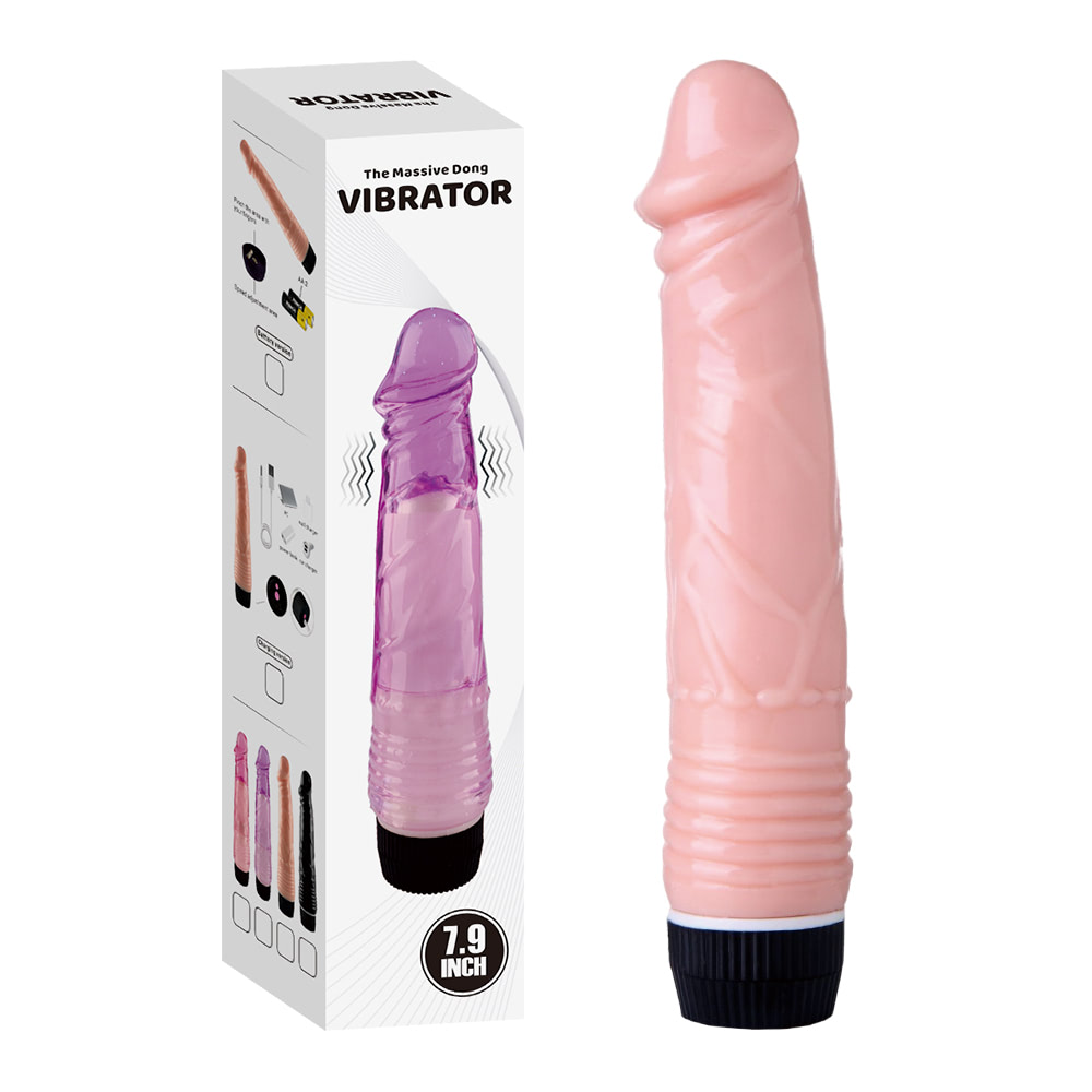 Pênis Realístico 20x4 cm com Vibrador - YOUVIBE - Sex shop - Imagem 3