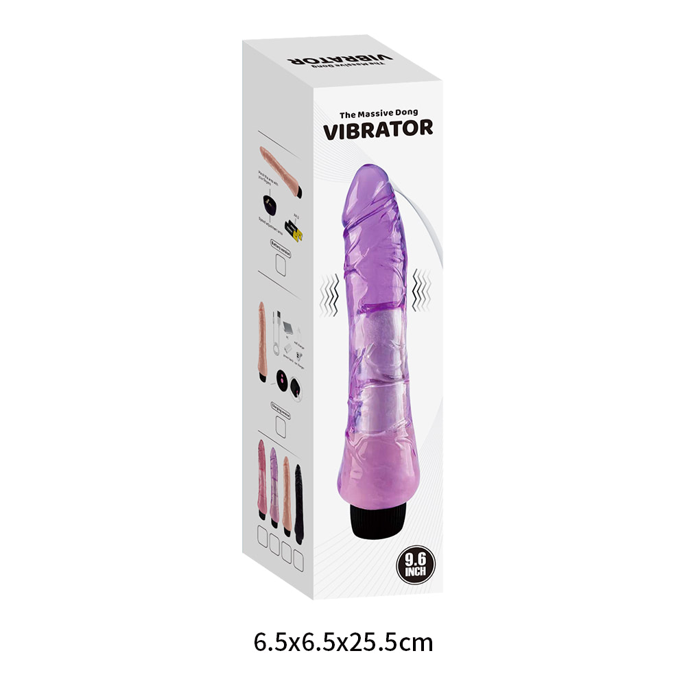 Pênis Realístico 25x6 cm com Vibrador - YOUVIBE Sex shop - Imagem 8