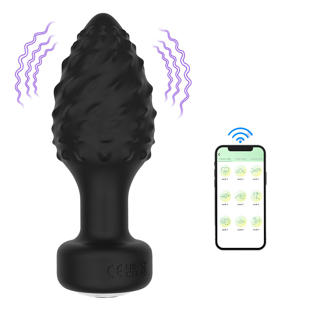 Plug Anal Silicone 10 Vibração e Controle Aplicativo YOUVIBE - Imagem 5