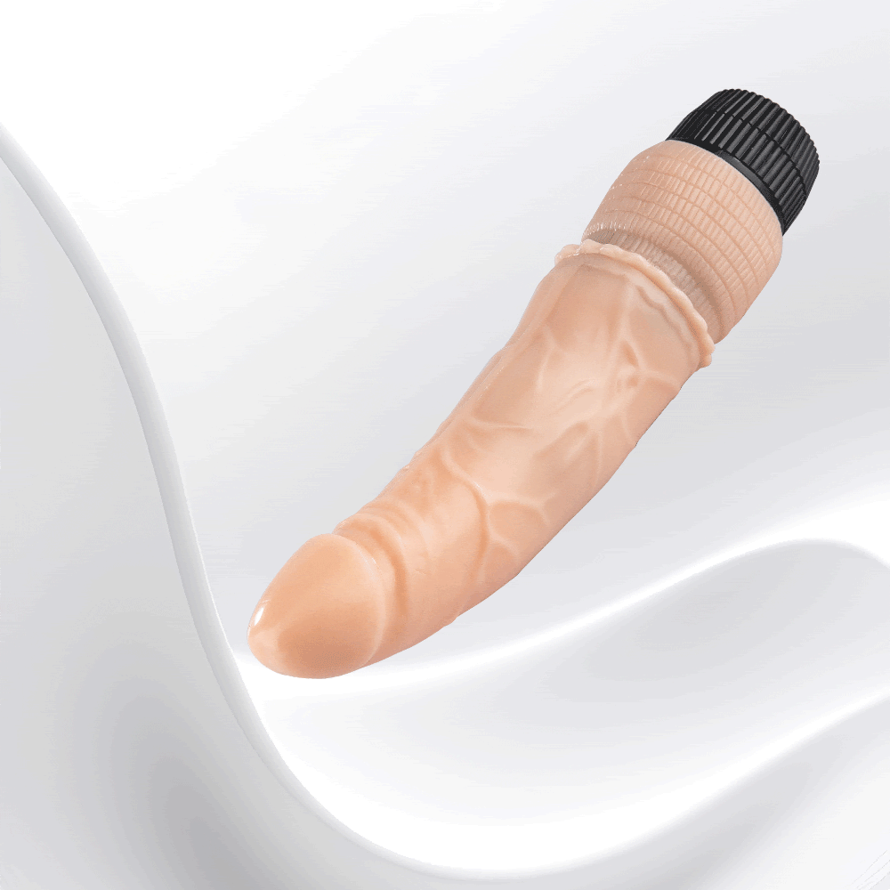 Dildo Curvo 21x3,5 cm com Vibrador - YOUVIBE - Sex shop - Imagem 10