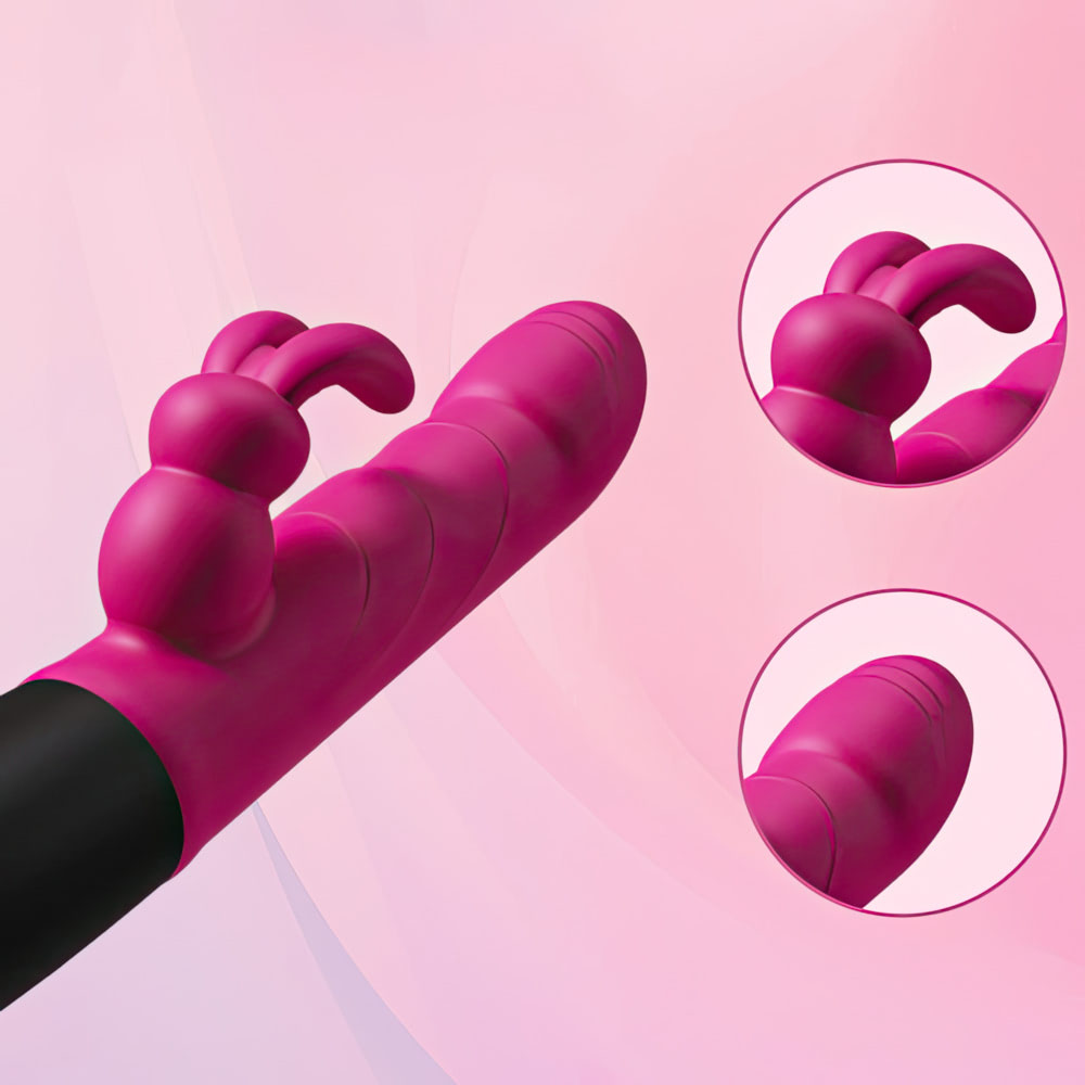 Vibrador Rabbit Vai e Vem Recarregável com - Larry YOUVIBE - Imagem 6