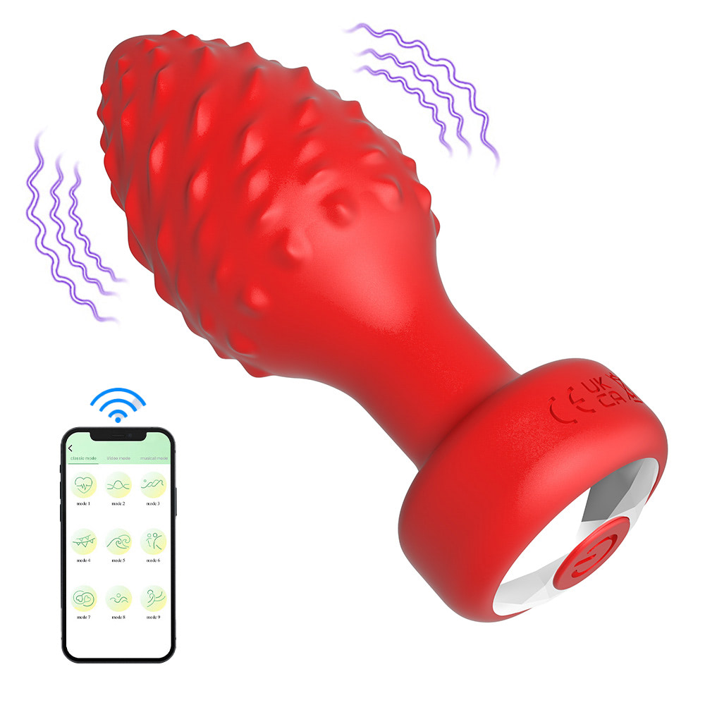 Plug Anal Silicone 10 Vibração e Controle Aplicativo YOUVIBE - Imagem 6