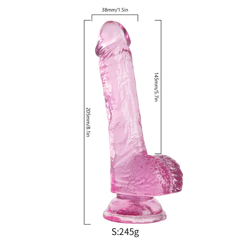 Pênis Realístico 20,5x3,8cm com Ventosa - YOUVIBE Sex shop - Imagem 2