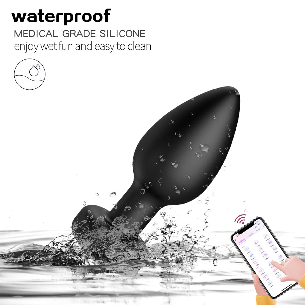 Plug Anal Silicone Vibração e Controle Aplicativo - YOUVIBE - Imagem 6