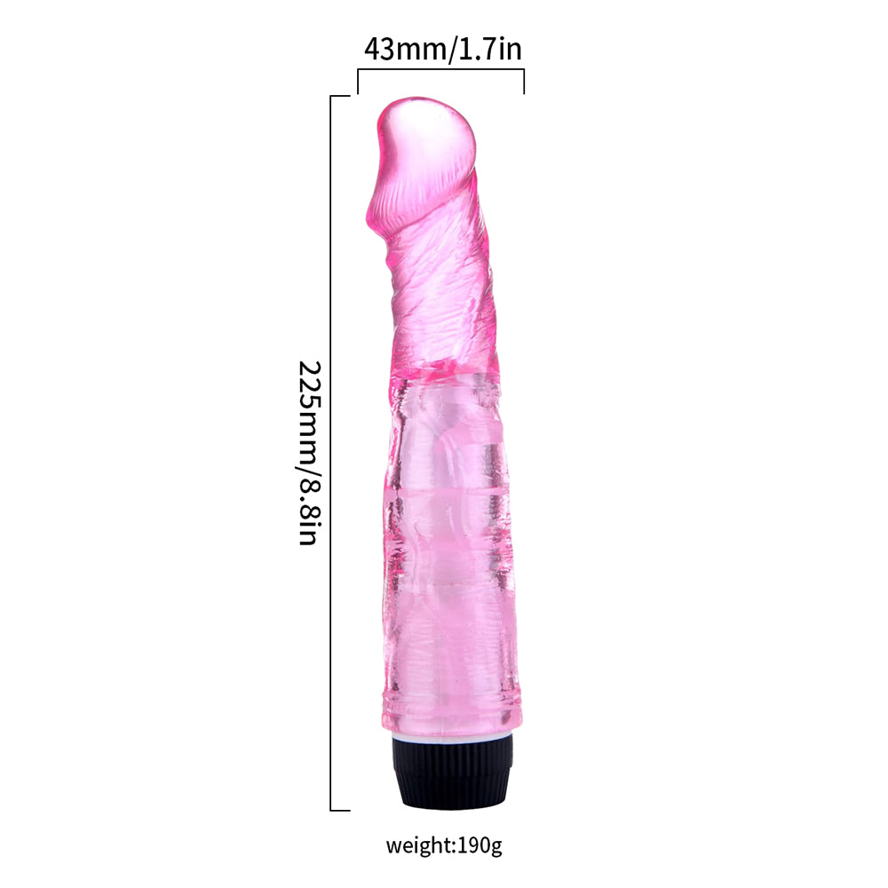 Pênis Realístico 22,5x4,3cm Vibrador - YOUVIBE Sex shop - Imagem 3