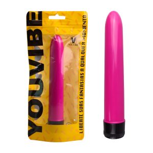 Vibrador Personal Liso 17,5 cm Multivelocidade YOUVIBE - Sex shop