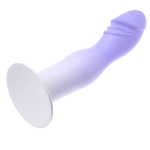 Dildo formato de Pênis em Silicone Líquido - 16x3,5cm Lilo