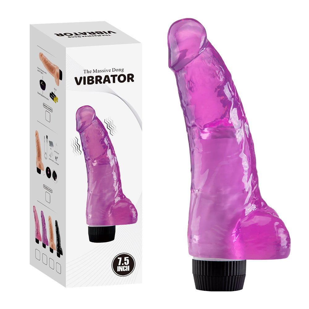 Pênis Realístico 19x4,8 cm com Vibrador - YOUVIBE Sex shop