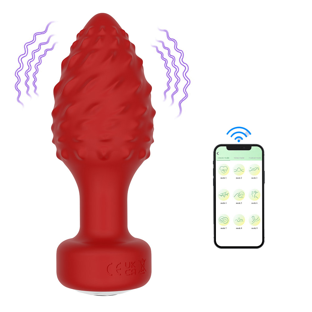 Plug Anal Silicone 10 Vibração e Controle Aplicativo YOUVIBE - Imagem 4