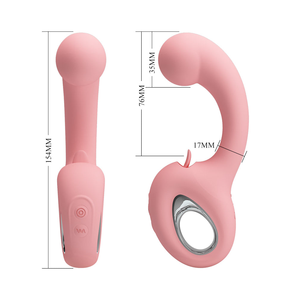 Vibrador Ponto G Recarregável - XTREME SERIES - PRETTY LOVE - Imagem 2