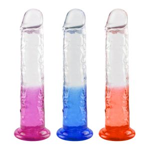 Pênis Realístico 19,5x3,8cm com Ventosa - YOUVIBE Cores