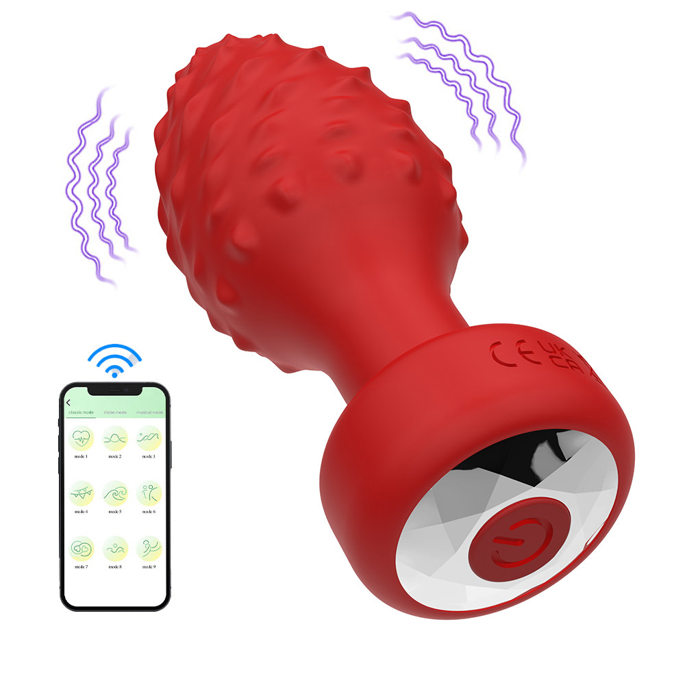 Plug Anal Silicone 10 Vibração e Controle Aplicativo YOUVIBE - Imagem 2