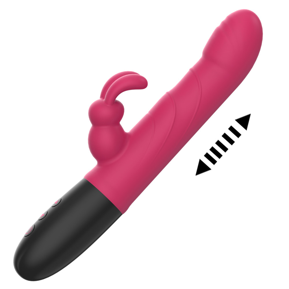 Vibrador Rabbit Vai e Vem Recarregável com - Larry YOUVIBE - Imagem 2