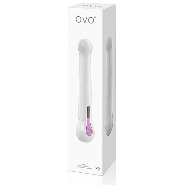 Vibrador F2 - White Pink - OVO LifeStyle - Sex shop - Imagem 3