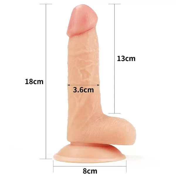Pênis Realistica - Dildo Dude I - Lovetoy 7.0 Sex shop - Image 8