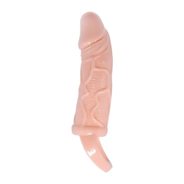 Capa peniana com anel escrotal, veias e glande saliente - Sleeve Brayden - Image 5