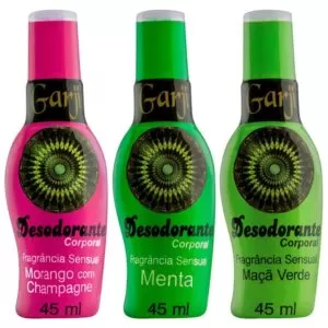 Desodorante Íntimo Morango com Champagne 45ml Garji - Sexshop