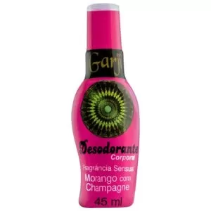 Desodorante Íntimo Morango com Champagne 45ml Garji - Sexshop